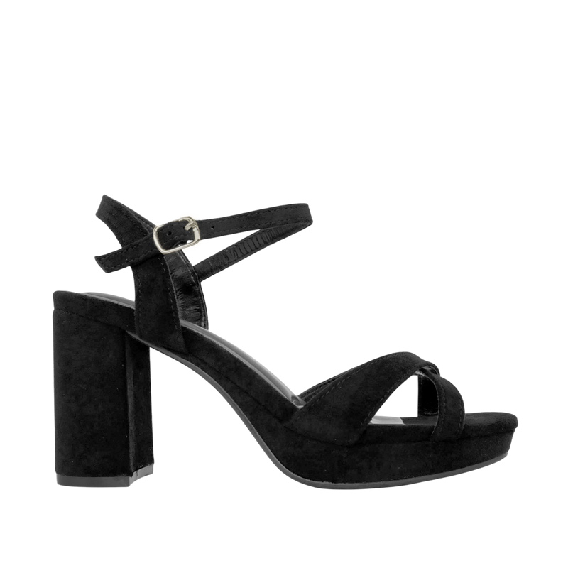 Sandalias de tacón Astrid para mujer color negro