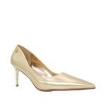 Tacones Pauli para mujer color dorado