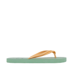 Sandalias flats Oriana para mujer color olivo