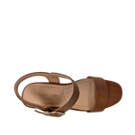 Sandalias de plataforma Maia para mujer color camel