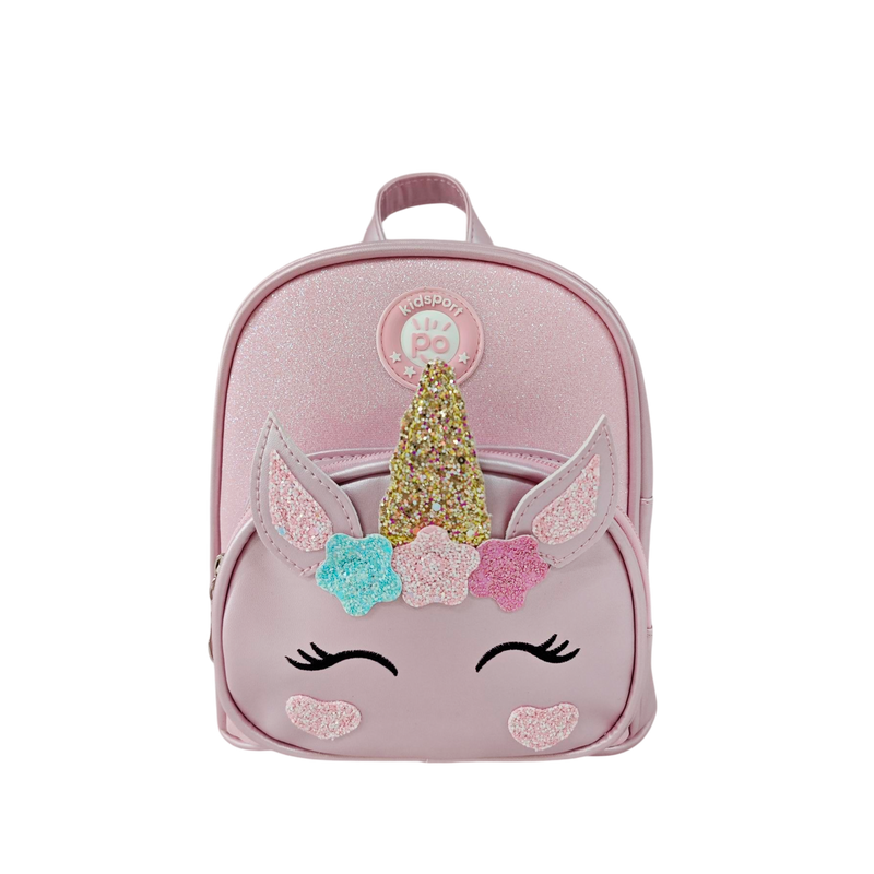 Mochila Unicorn para niña color rosado