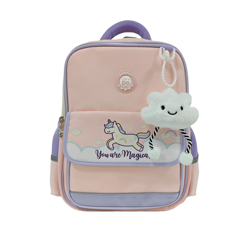 Mochila Sussan para niña color rosado