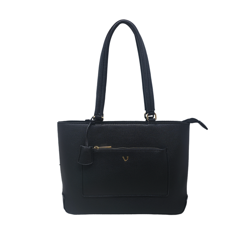 Cartera tote Donatti para mujer color negro
