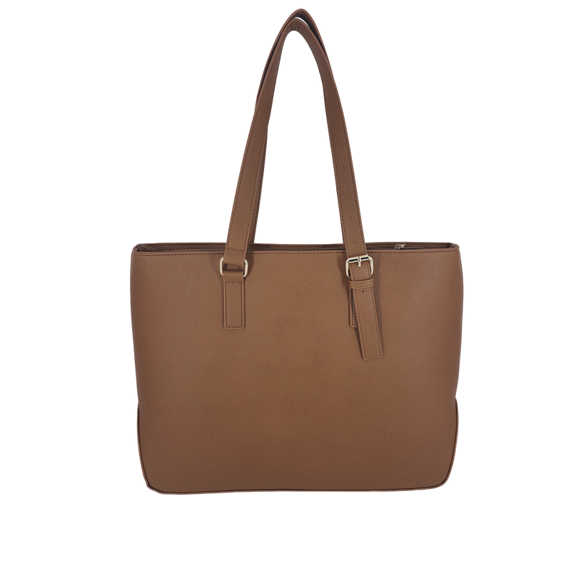 Cartera tote Adison para mujer color tan