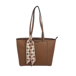 Cartera tote Kalany para mujer color tan