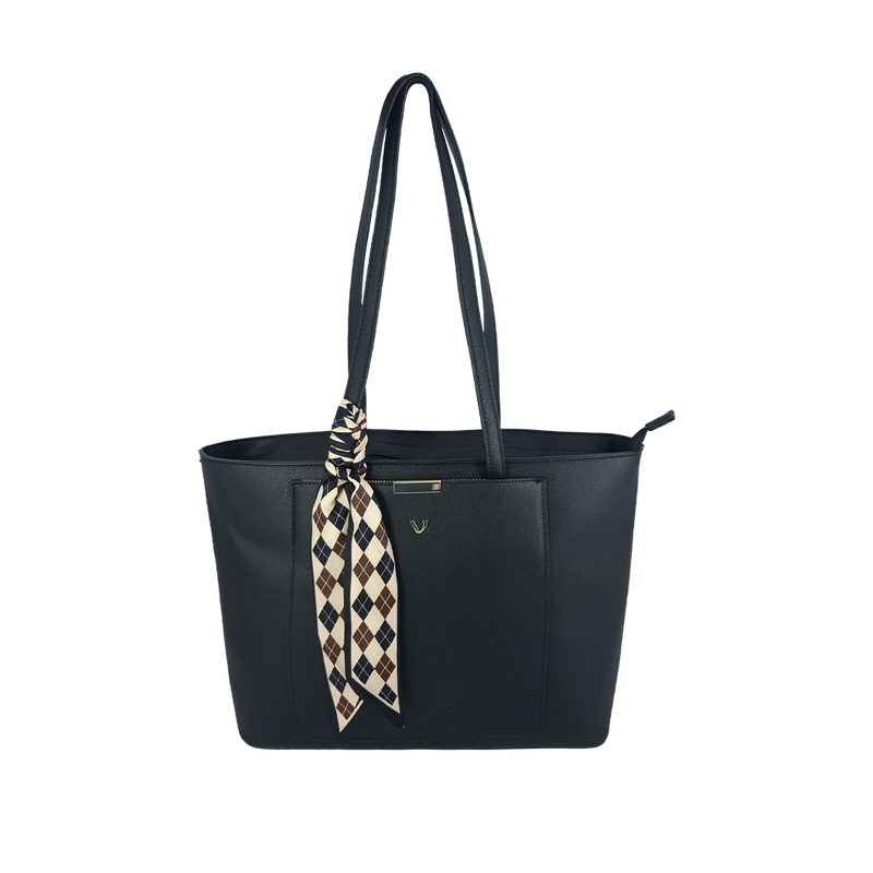 Cartera tote Kalany para mujer color negro