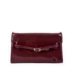 Cartera crossbody Odette para mujer color vino
