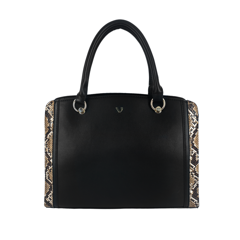 Cartera satchel Noelle para mujer color negro
