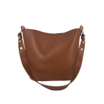 Cartera crossbody Louisse para mujer color tan