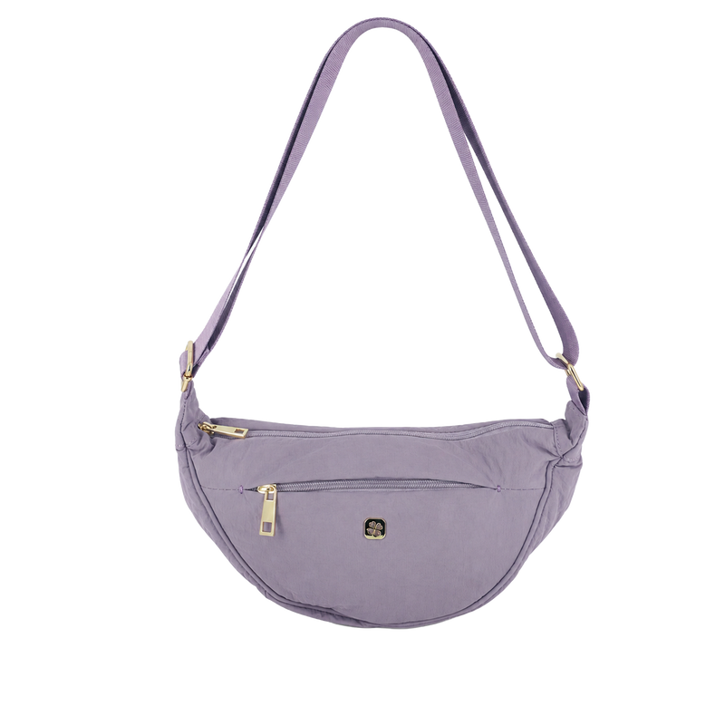 Cangurera Lali para mujer color morado