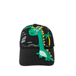 Gorra Elliot para niño color negro