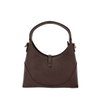 Cartera satchel Sabrina para mujer color chocolate