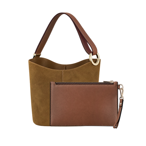 Cartera crossbody Adeline para mujer color tan
