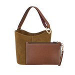 Cartera crossbody Adeline para mujer color tan