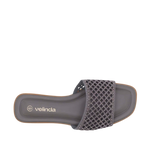 Sandalias flats Alma para mujer color gris