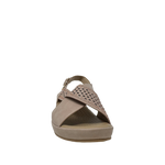 Sandalias de cuña Regina para mujer color blush