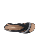 Sandalias Pauli para mujer color negro