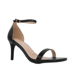 Sandalias de tacón Carola para mujer color negro