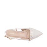 Ballerinas Perla para mujer color hueso