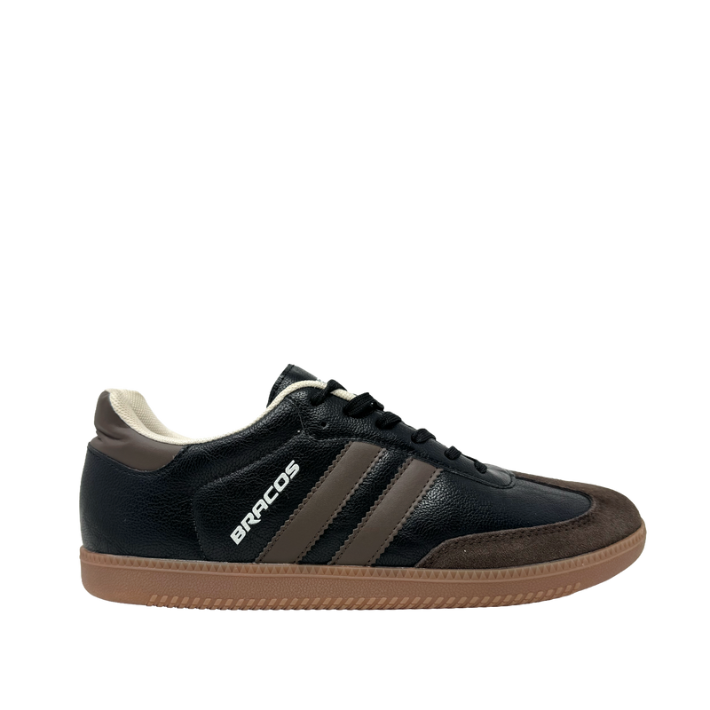 Sneakers Kylian para hombre color negro y café